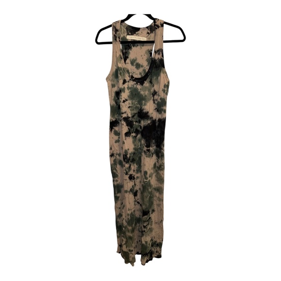 Raquel Allegra Tie Dye Racerback Maxi Dress 1 S - Picture 1 of 4